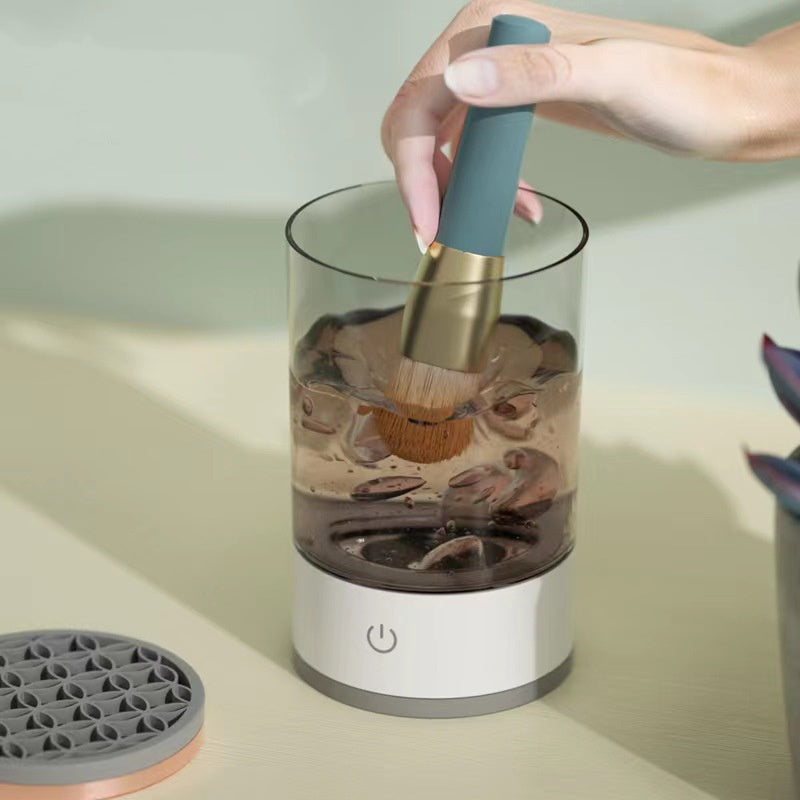 Electric Makeup Brush Cleaner Device