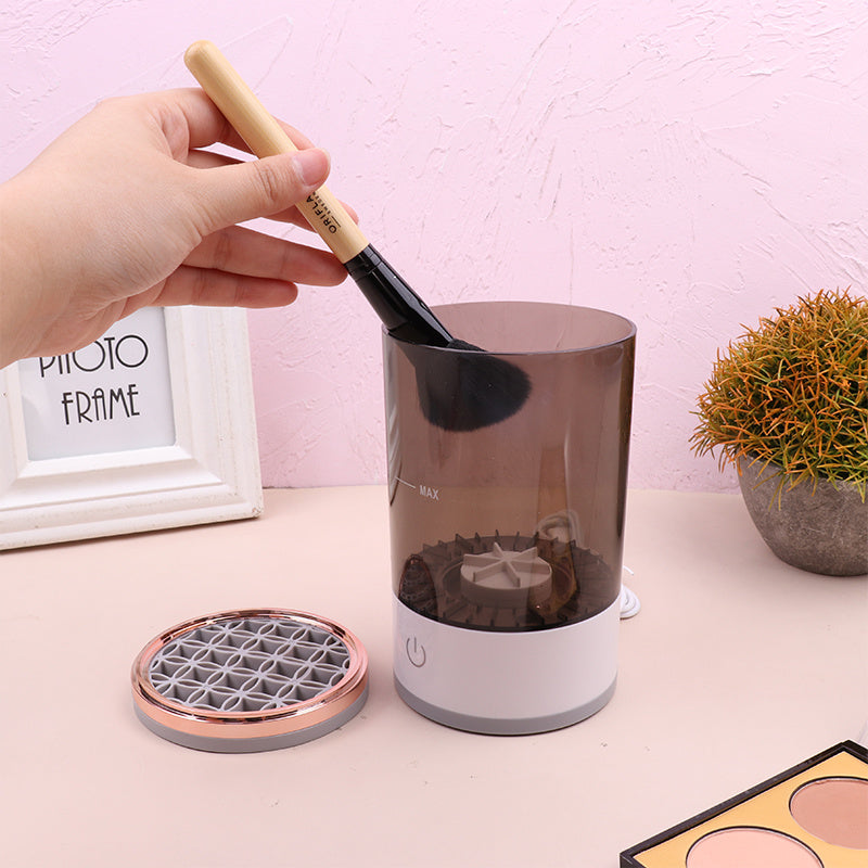 Electric Makeup Brush Cleaner Device